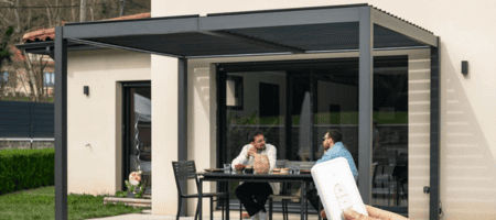 Pergola bioclimatique motorisée