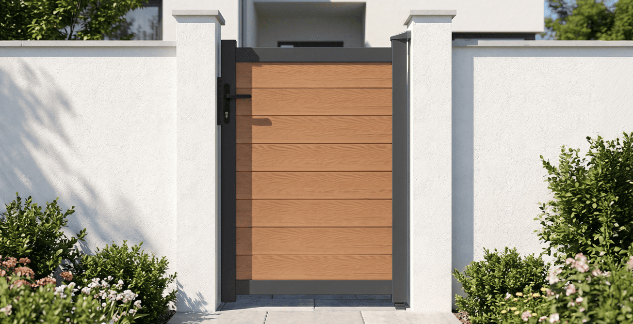 Composiet tuinpoort